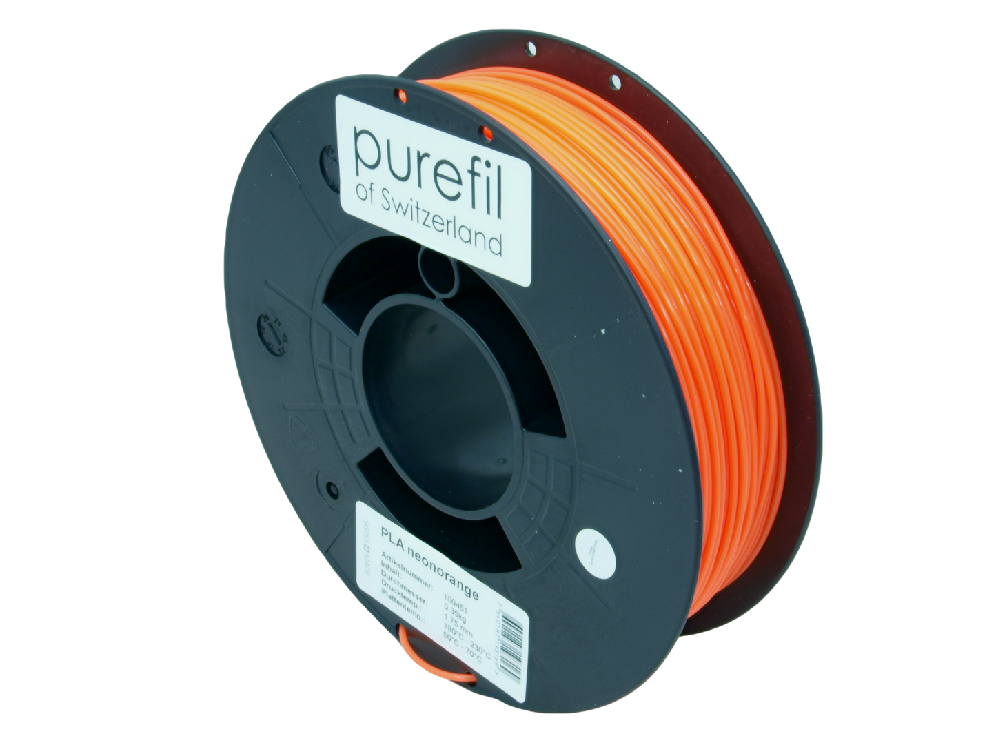PLA, Luminous Orange