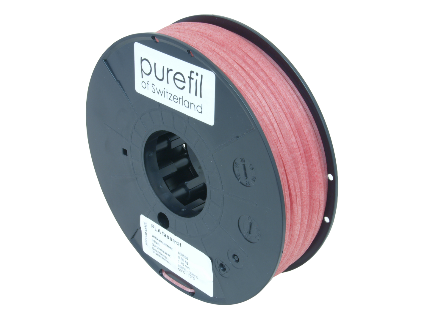 PLA, Fibre Red