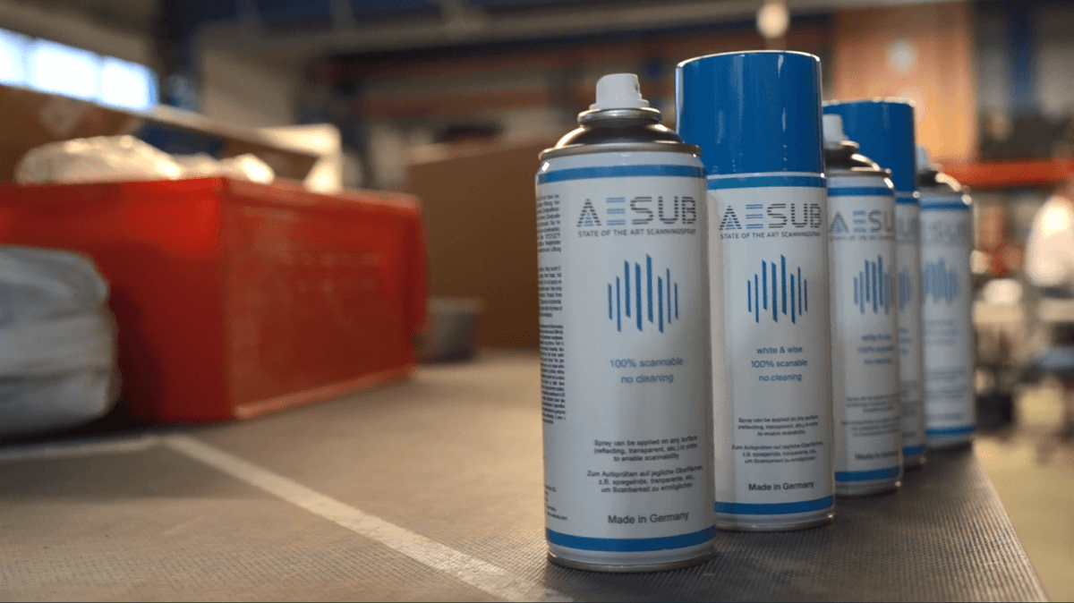 AESUB Blue, Vanishing Scanning Spray, 400 ml