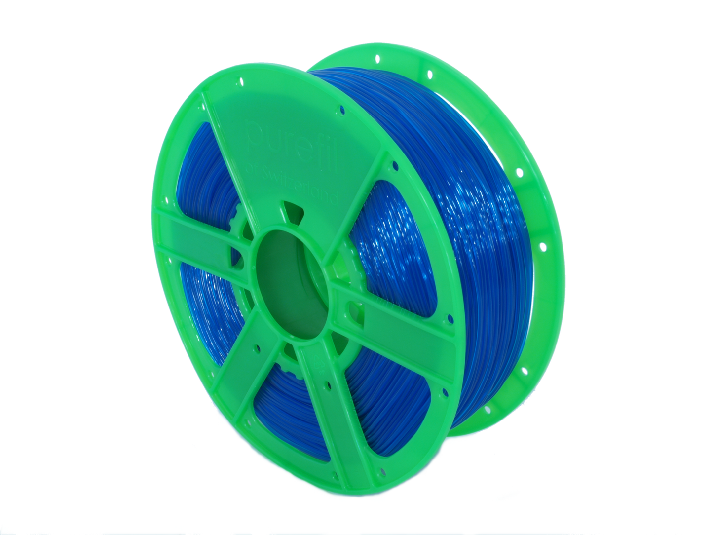 TPU, bleu transparent
