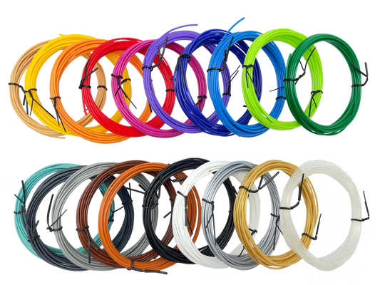 PLA Samples, 20x5m, Various Colours