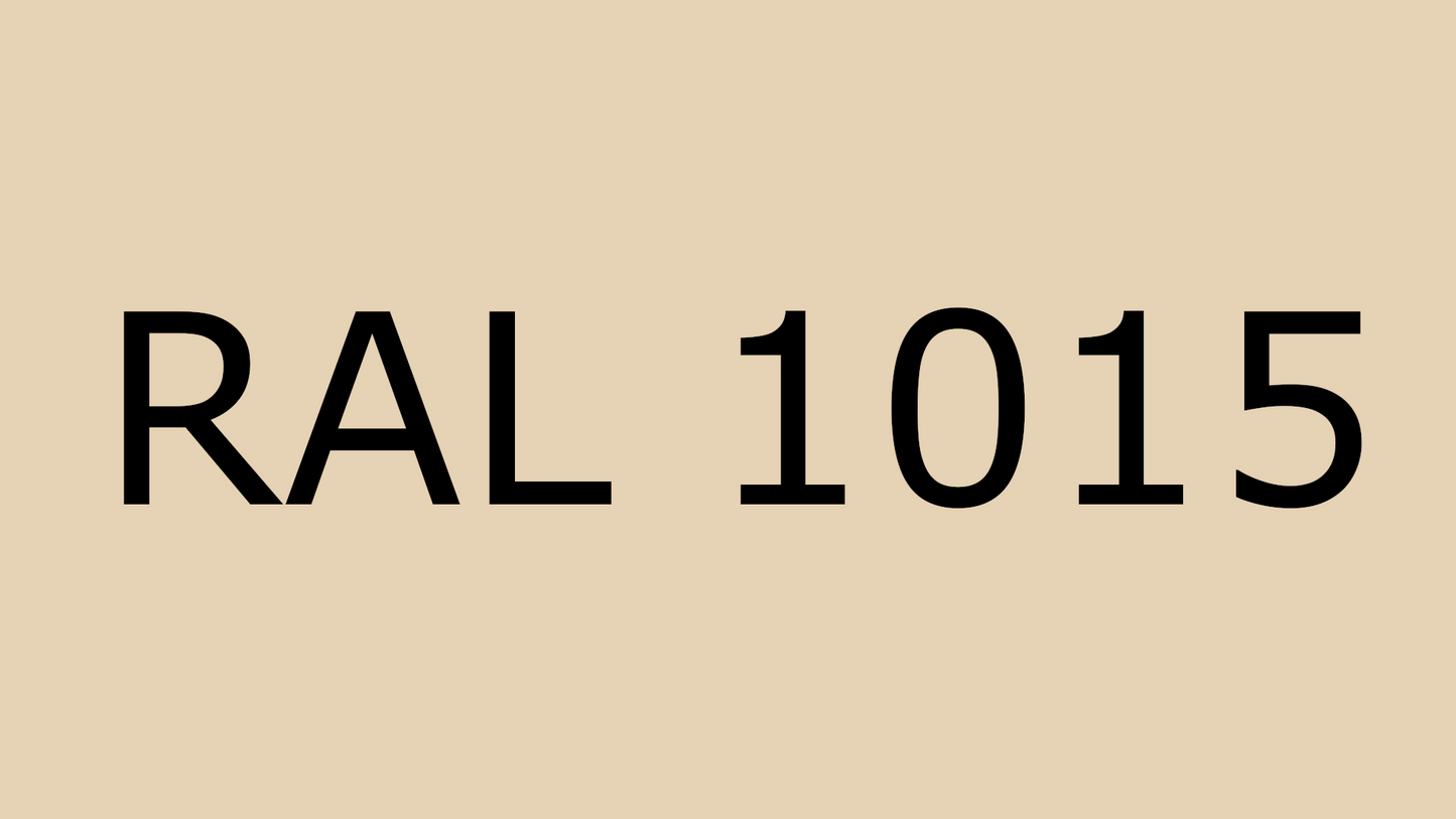 Standard A, Hellelfenbein, RAL 1015
