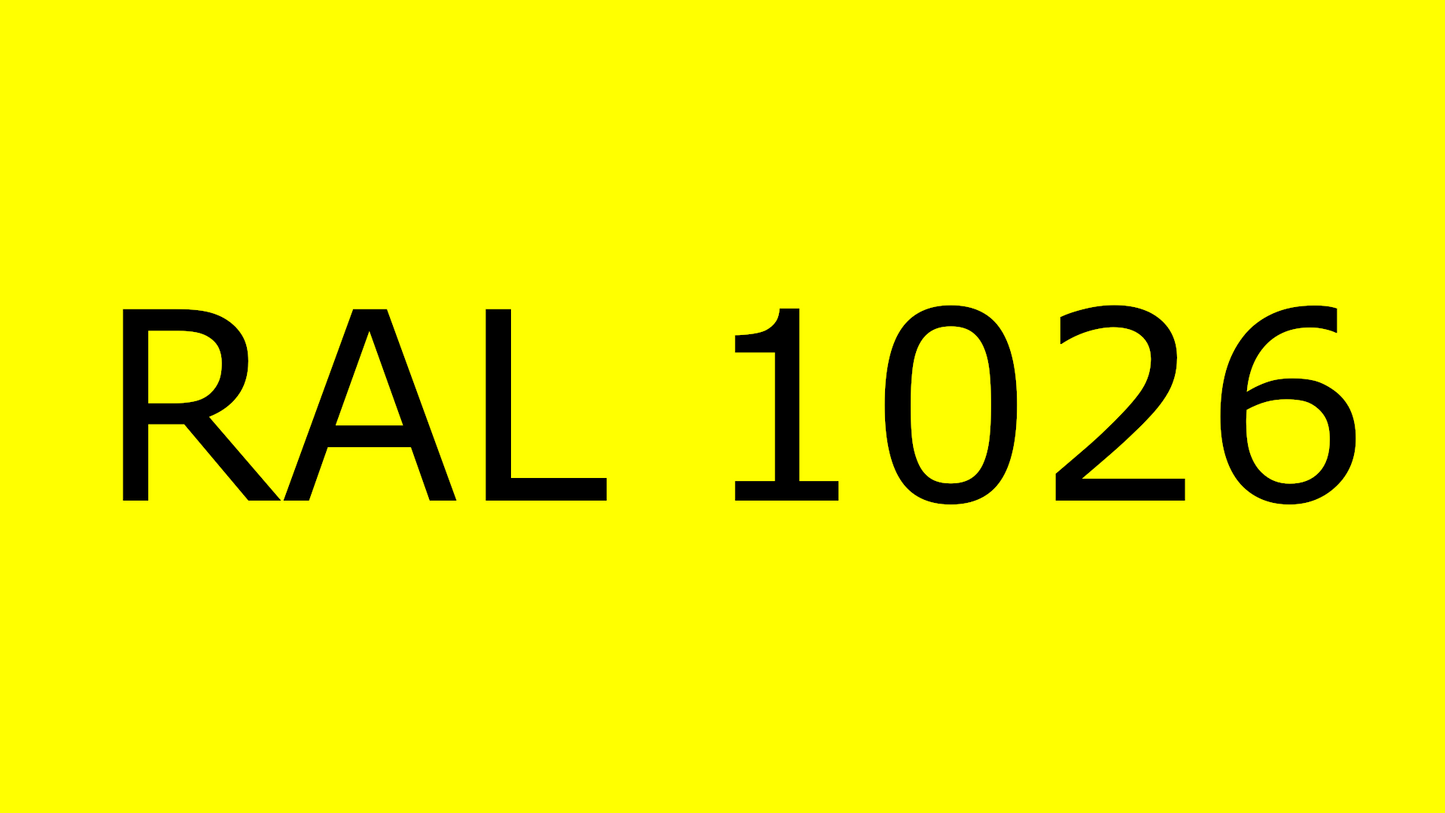 Soft W, jaune lumineux, RAL 1026