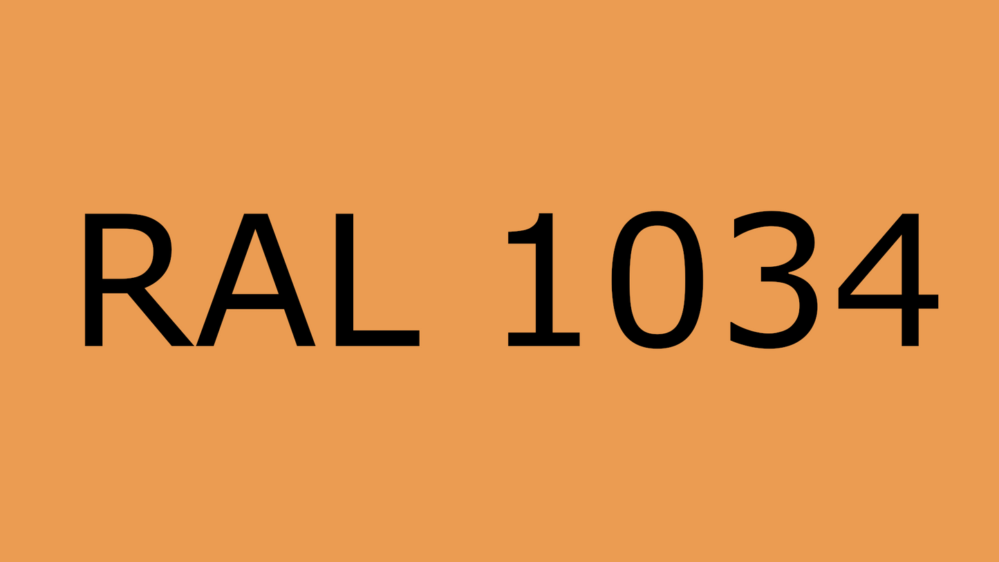 Standard A, Pastel Yellow, RAL 1034