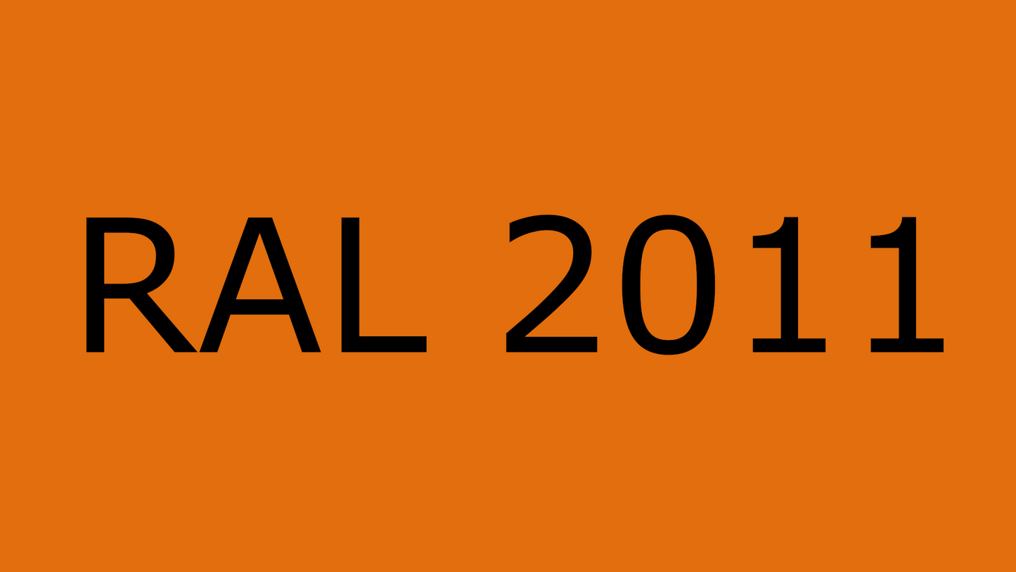 Soft W, Deep Orange, RAL 2011