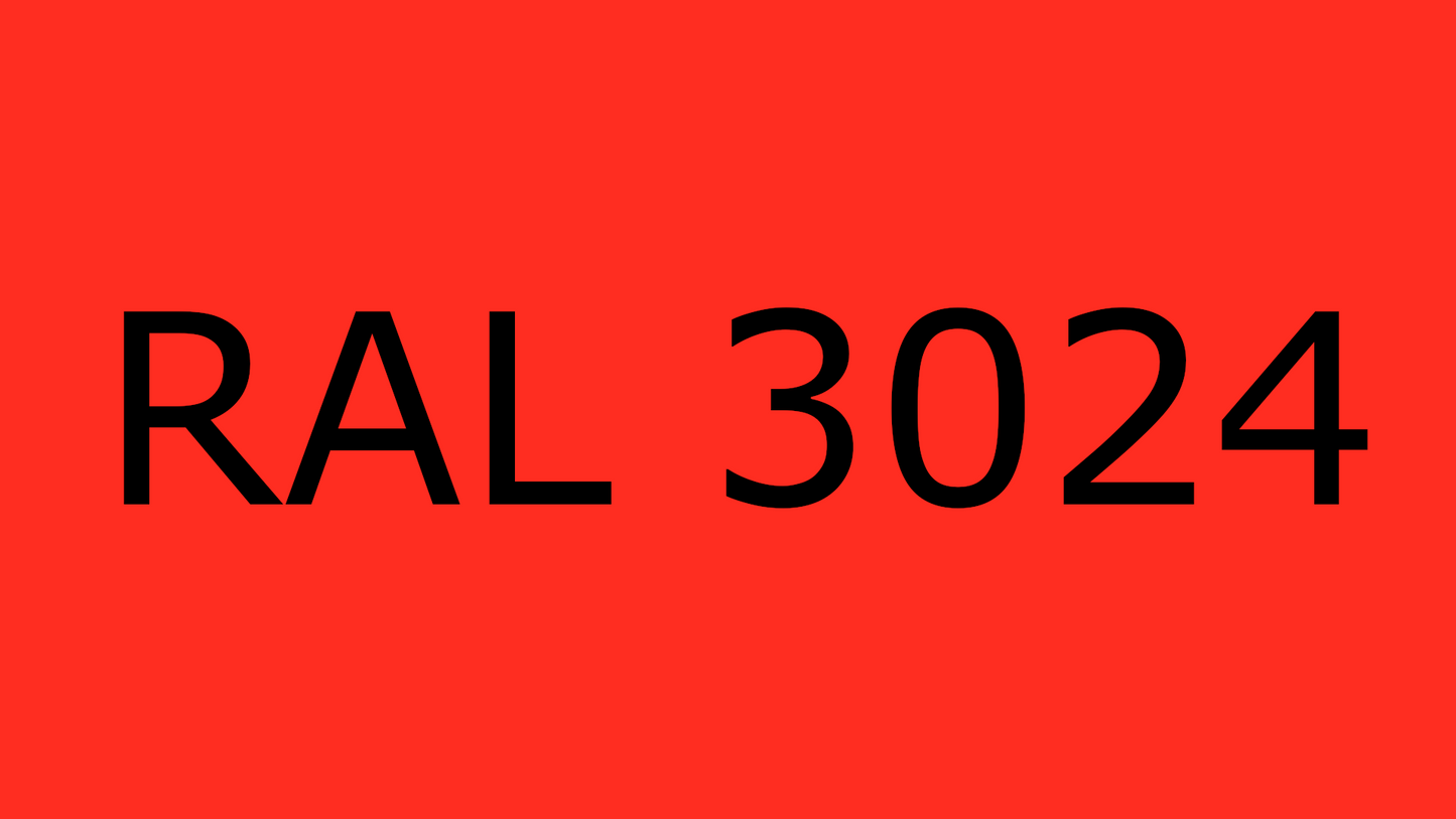 Soft W, rouge lumineux, RAL 3024