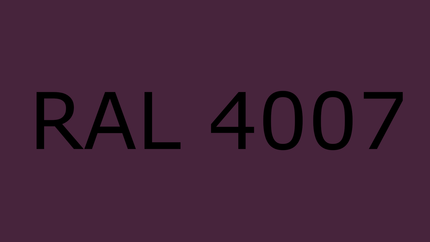 Standard A, Purpurviolett, RAL 4007