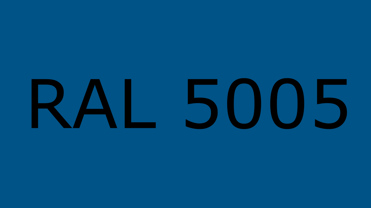 Standard A, Signal Blue, RAL 5005