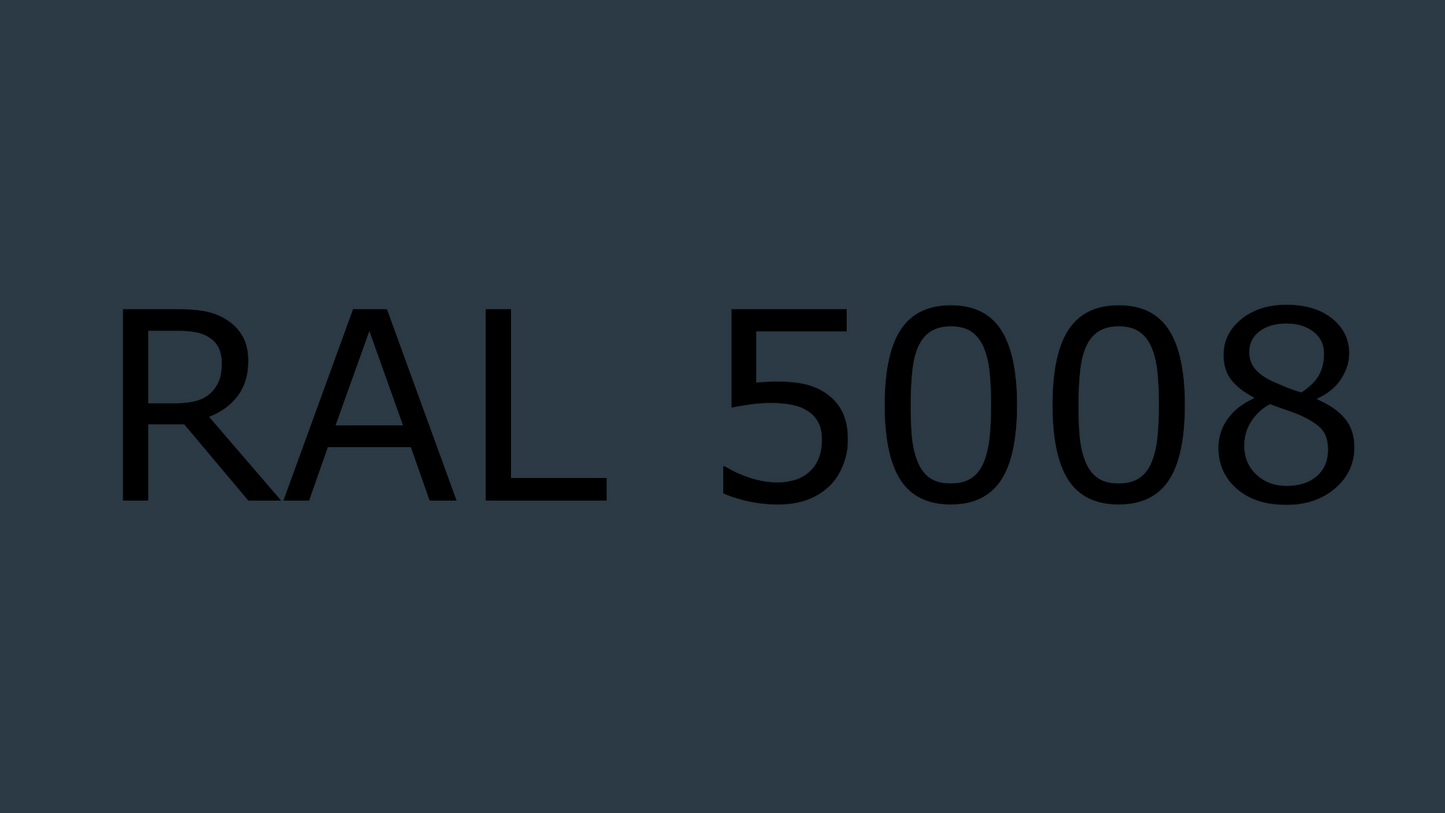 Standard A, Graublau, RAL 5008