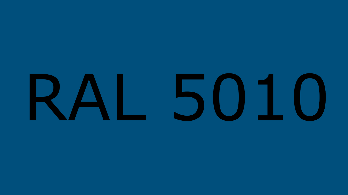 Standard A, Gentian Blue, RAL 5010