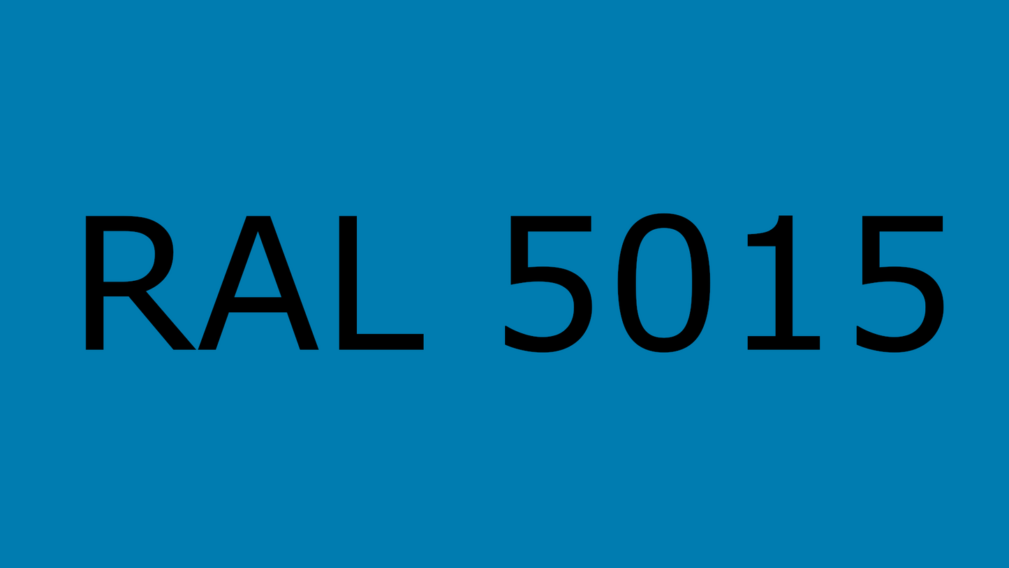 Standard A, Sky Blue, RAL 5015