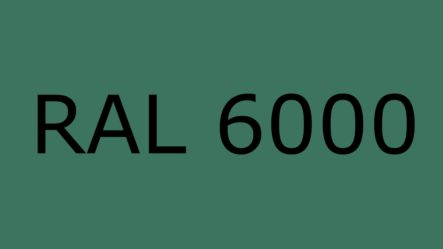 Standard A, Patinagrün, RAL 6000