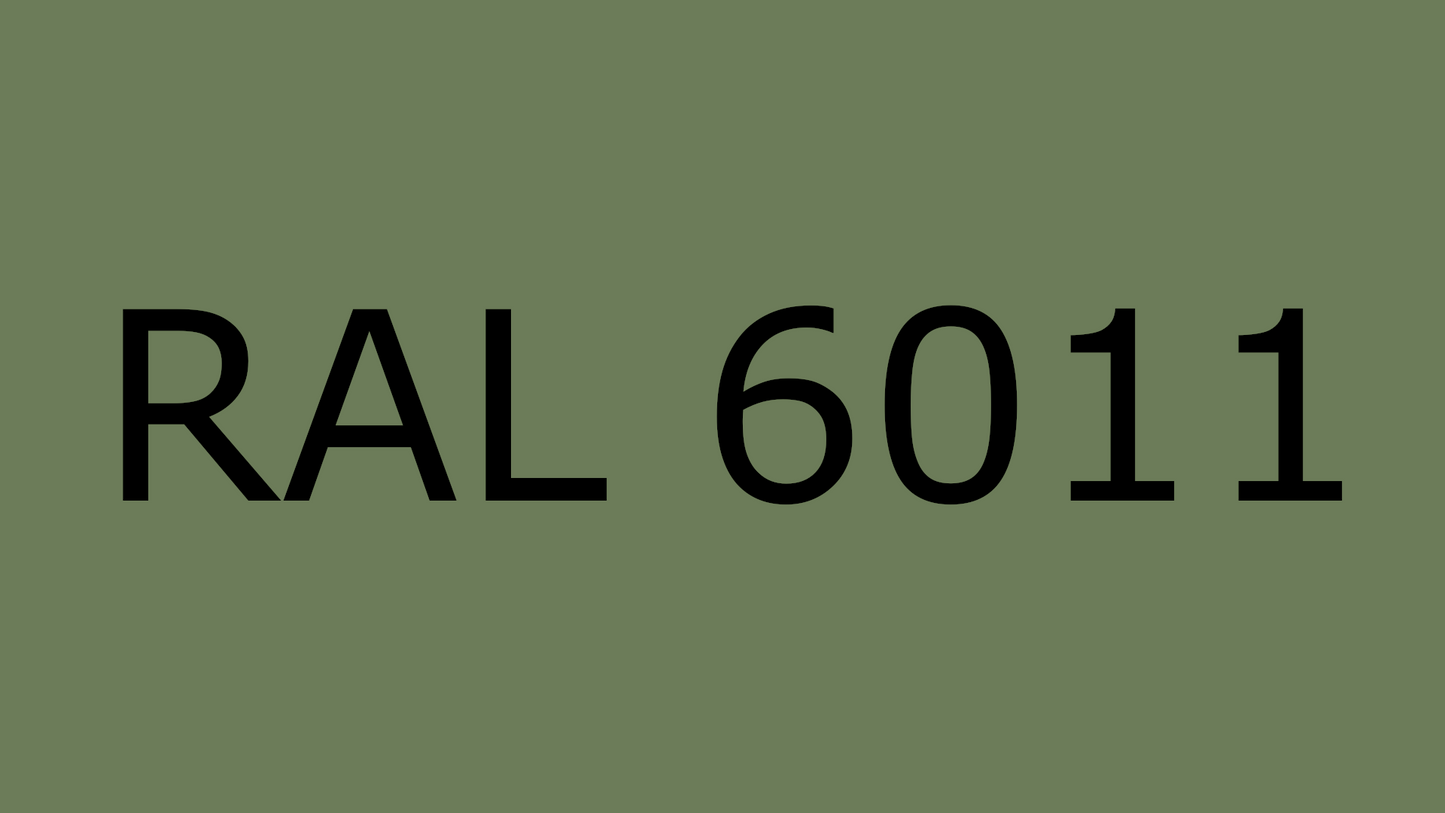 Standard A, Reseda Green, RAL 6011