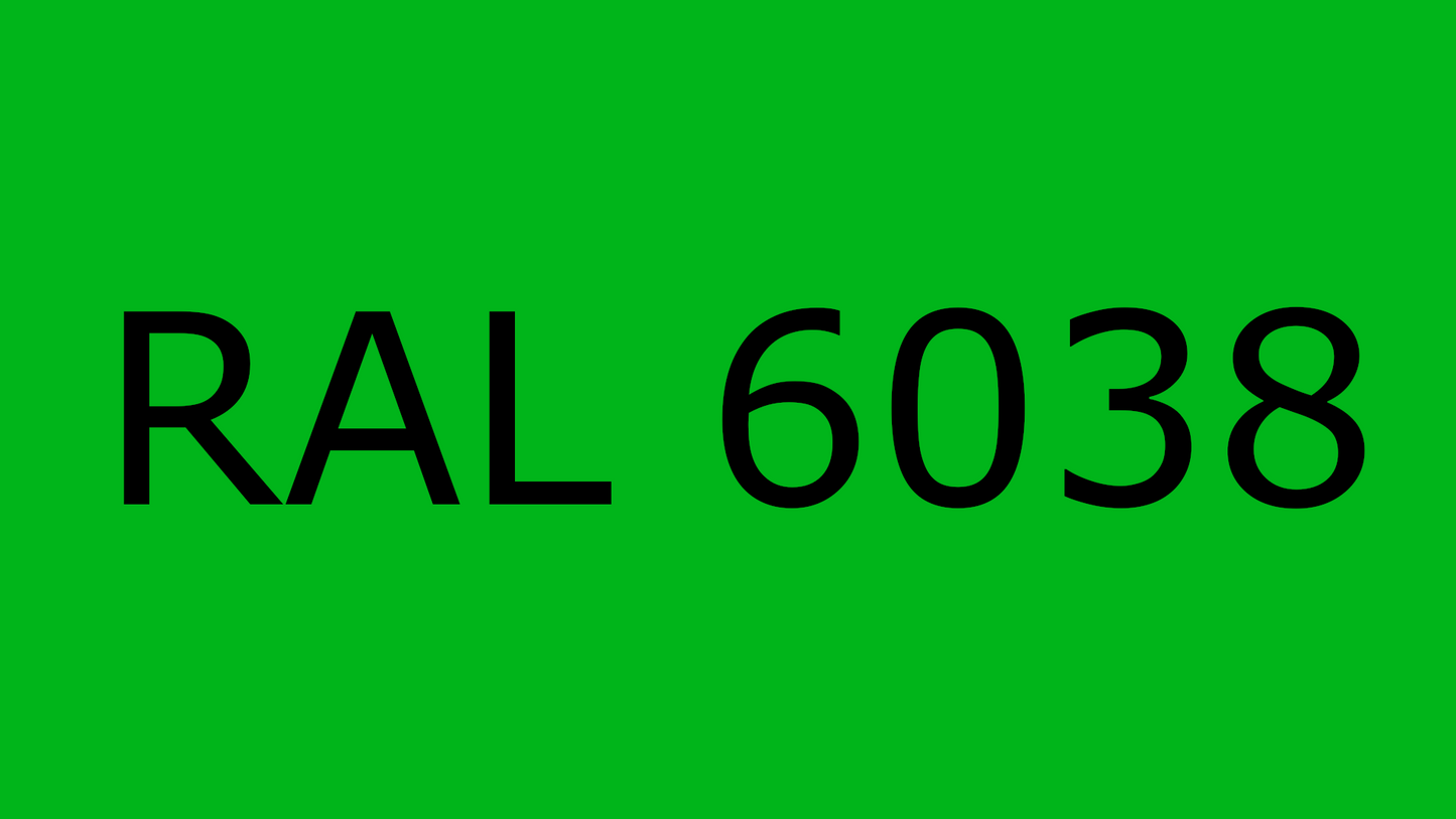 Soft W, vert lumineux, RAL 6038