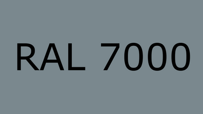 Standard A, Squirrel Grey, RAL 7000