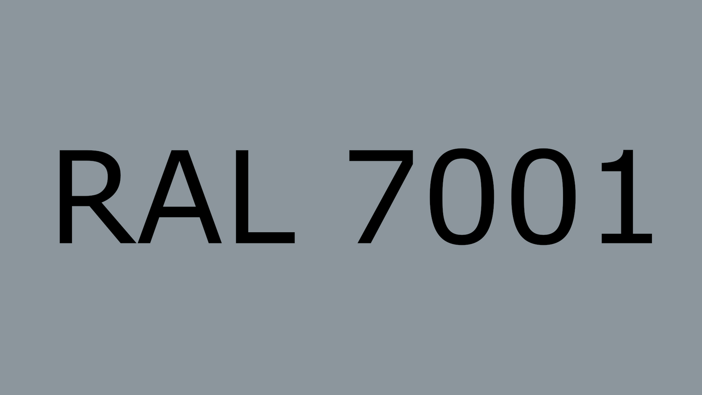 Standard A, Silbergrau, RAL 7001