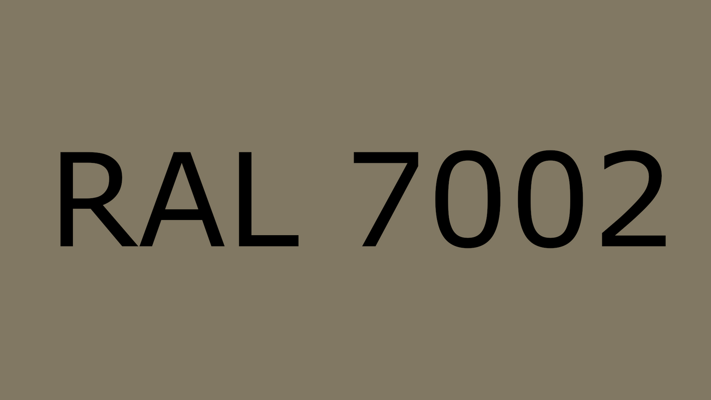 Standard A, Olive Grey, RAL 7002