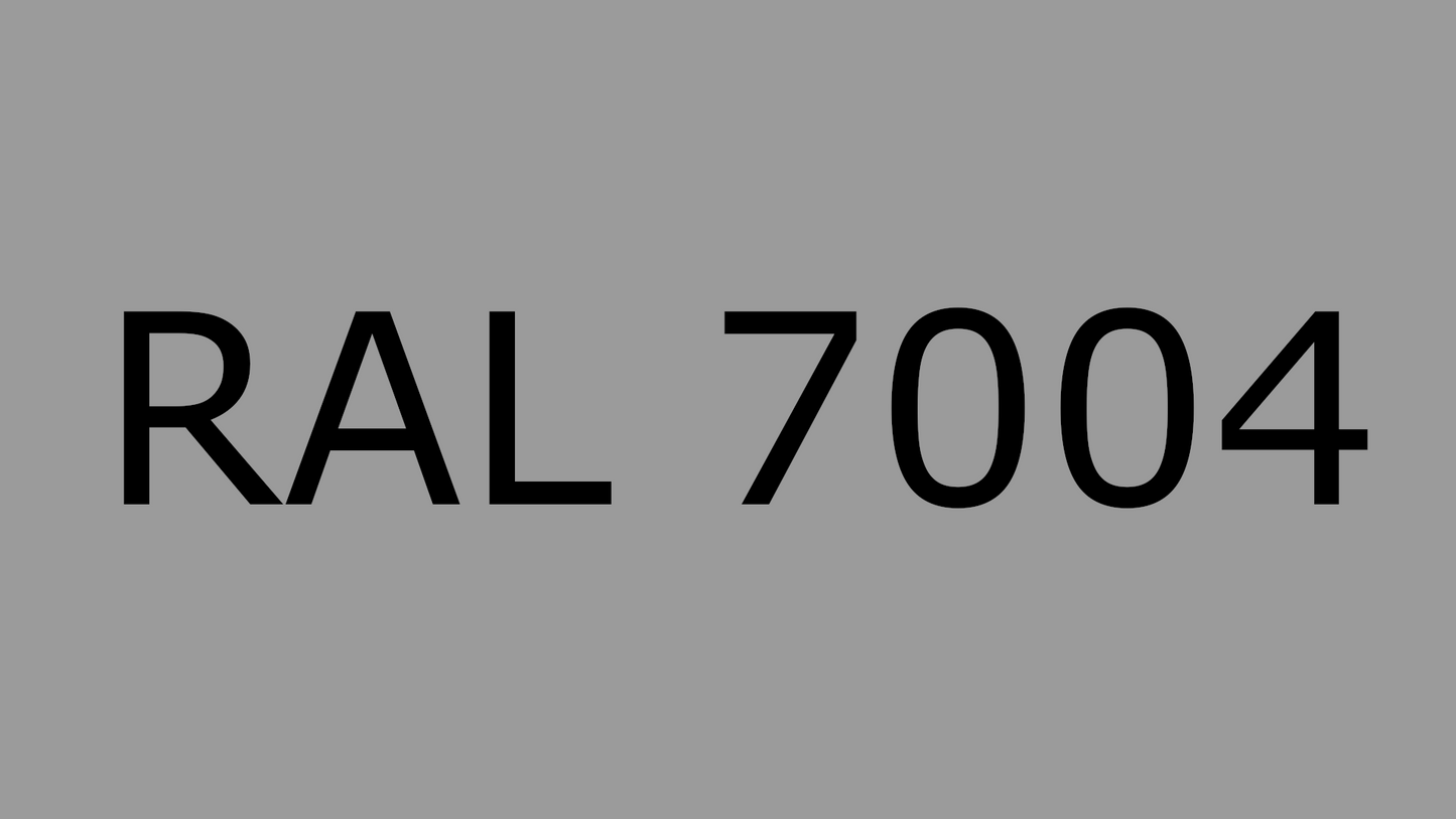 Standard A, Signal Grey, RAL 7004