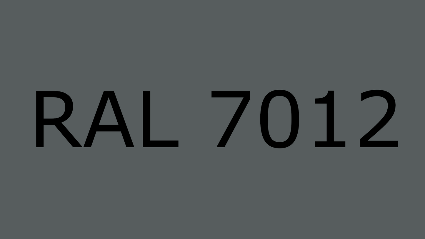 Standard A, Basalt Grey, RAL 7012