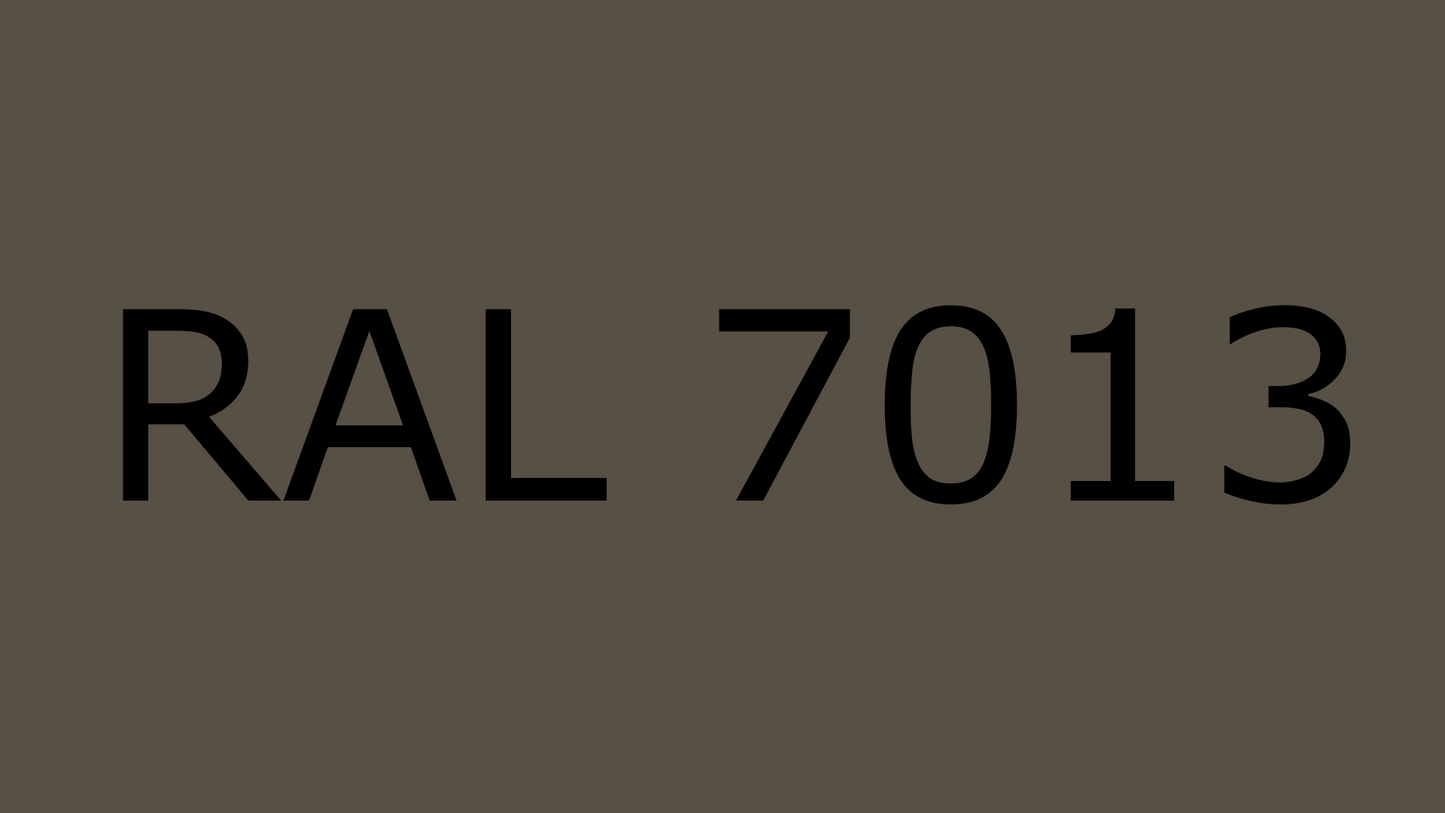 Standard A, Brown Grey, RAL 7013