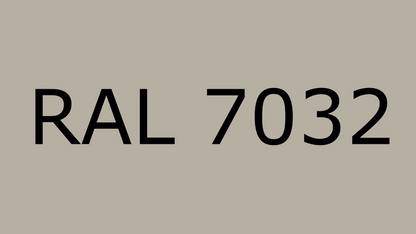 Standard A, Pebble Grey, RAL 7032