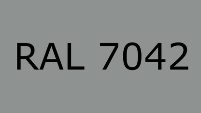 Soft W, Traffic Grey A, RAL 7042