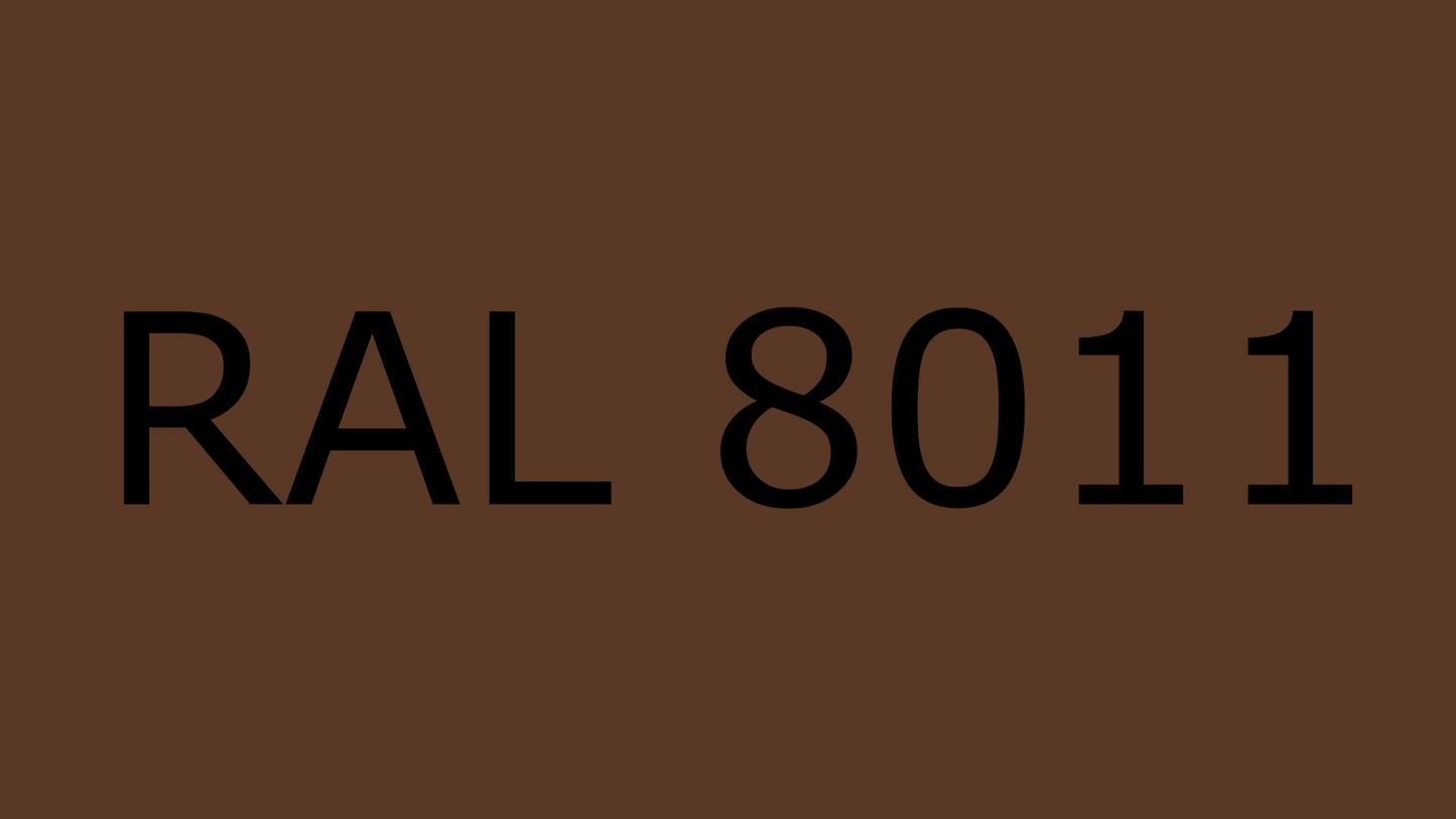 Standard A, Nussbraun, RAL 8011