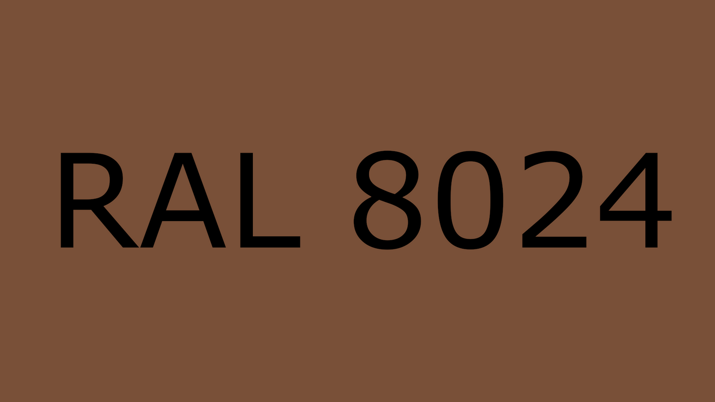 Standard A, Beigebraun, RAL 8024