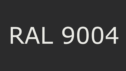 Standard A, Signal Black, RAL 9004