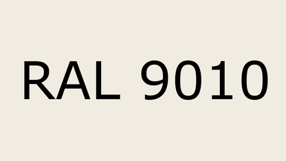 Standard A, Pure White, RAL 9010