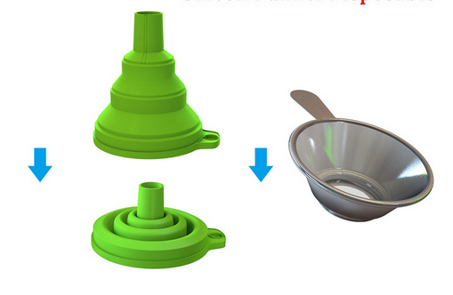 Resin Filter, Metal with Silicon Funnel